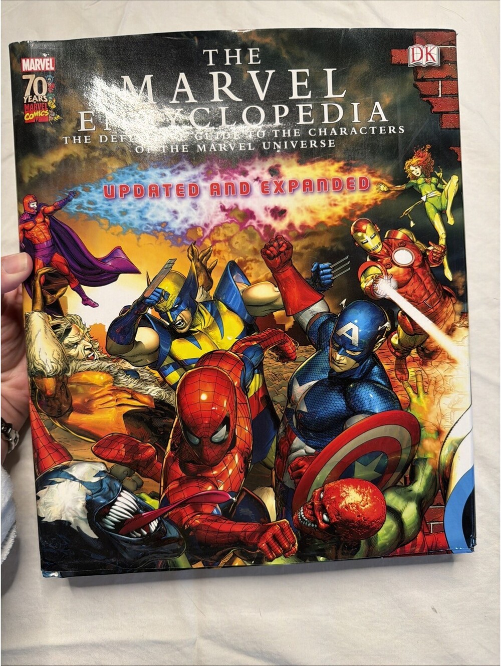 The Marvel Encyclopedia Hardcover Stan Lee Intro Book Comics